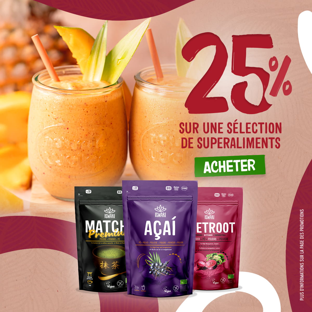 25% Superaliments Sélectionnés